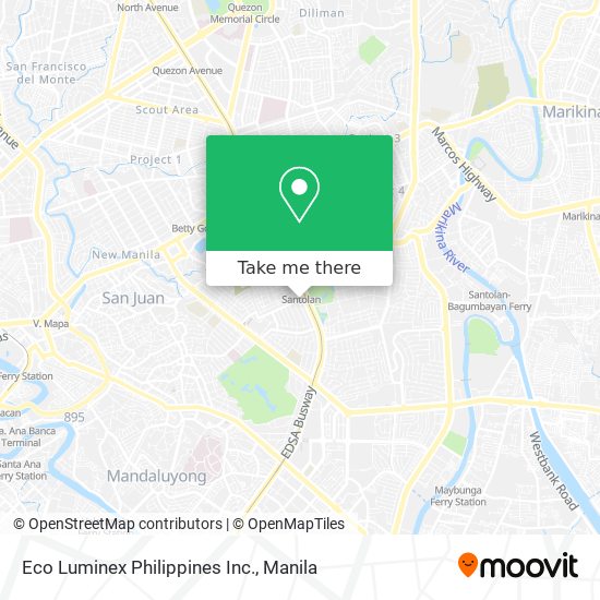 Eco Luminex Philippines Inc. map