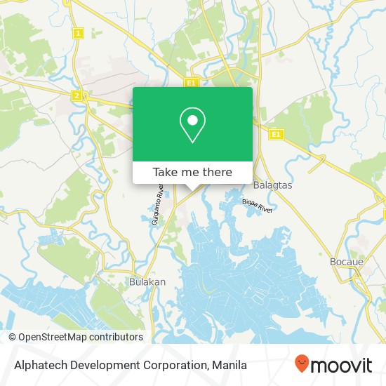 Alphatech Development Corporation map