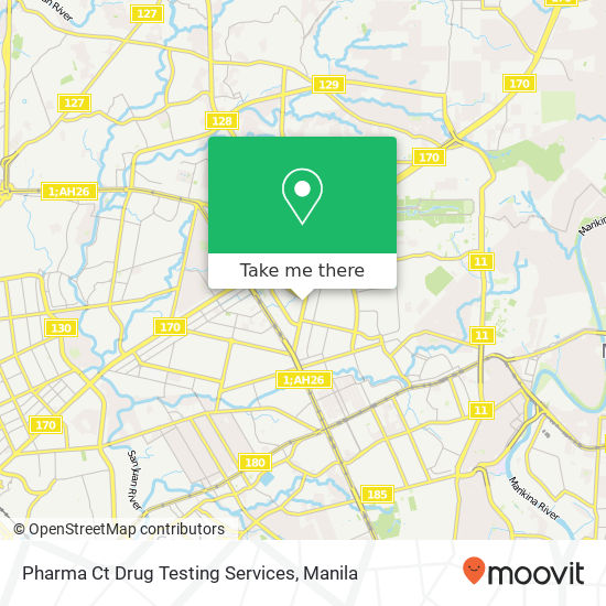 Pharma Ct Drug Testing Services map
