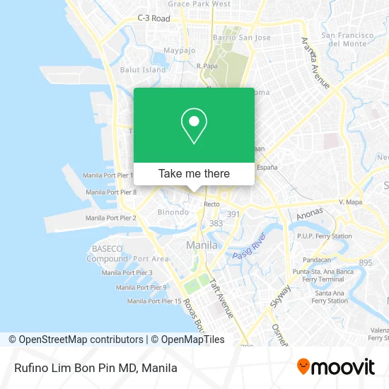 Rufino Lim Bon Pin MD map