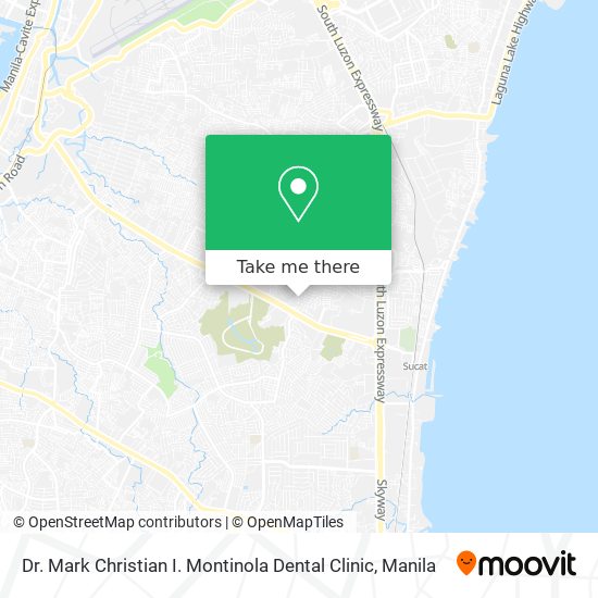 Dr. Mark Christian I. Montinola Dental Clinic map