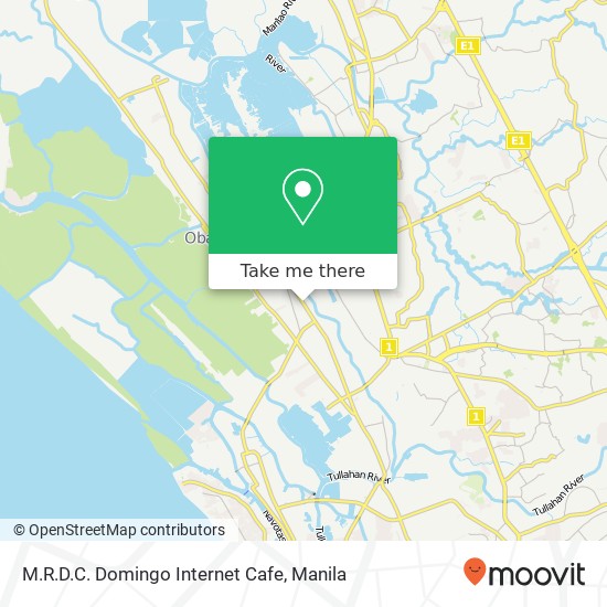 M.R.D.C. Domingo Internet Cafe map