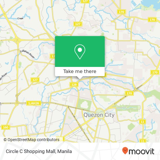 Circle C Shopping Mall map