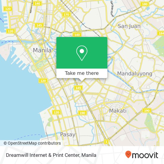 Dreamwill Internet & Print Center map
