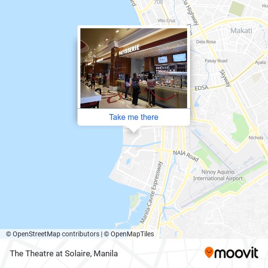 The Theatre at Solaire map