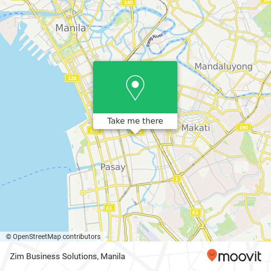 Zim Business Solutions map