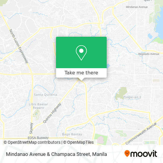Mindanao Avenue & Champaca Street map