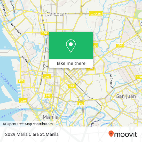 2029 Maria Clara St map