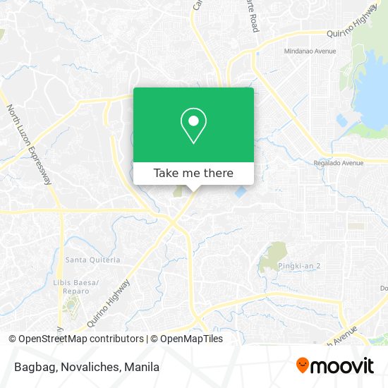 Bagbag, Novaliches map