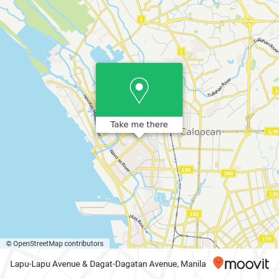 Lapu-Lapu Avenue & Dagat-Dagatan Avenue map