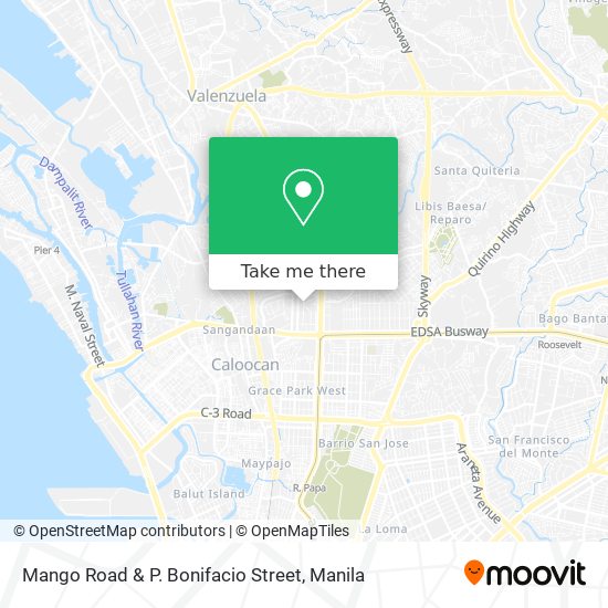 Mango Road & P. Bonifacio Street map