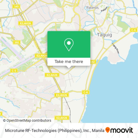 Microtune RF-Technologies (Philippines), Inc. map