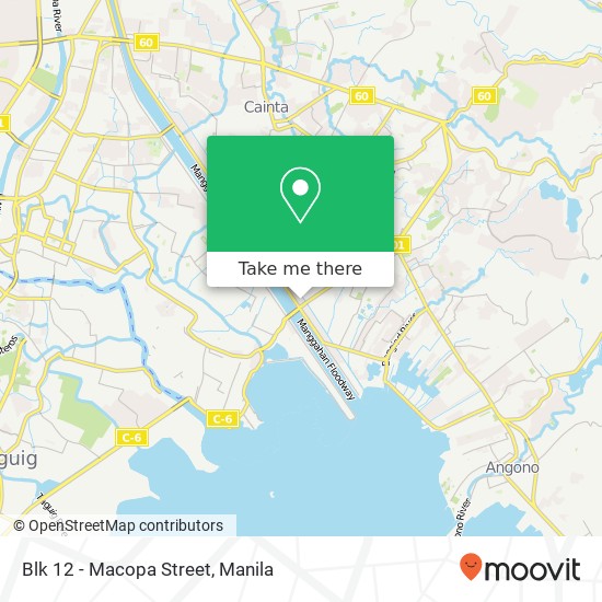 Blk 12 - Macopa Street map