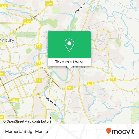 Mamerta Bldg. map