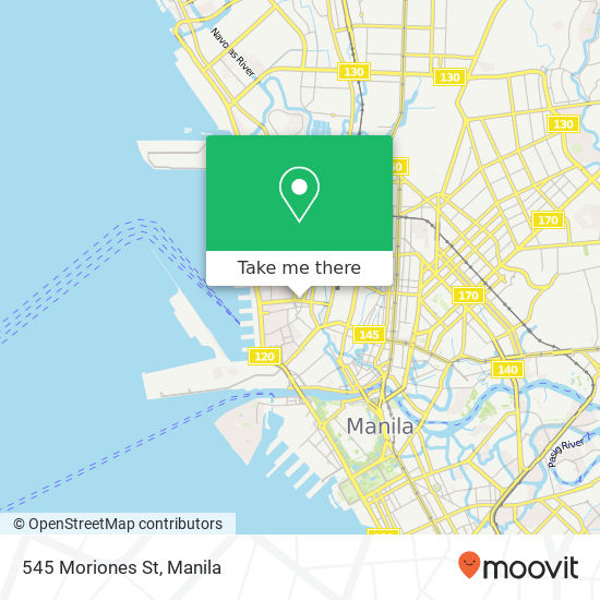 545 Moriones St map