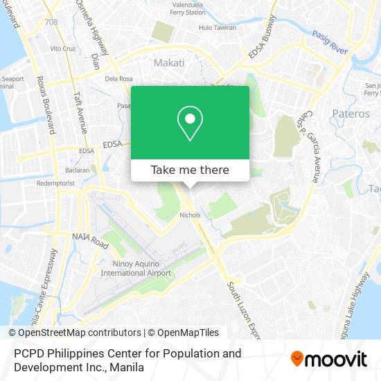 PCPD Philippines Center for Population and Development Inc. map