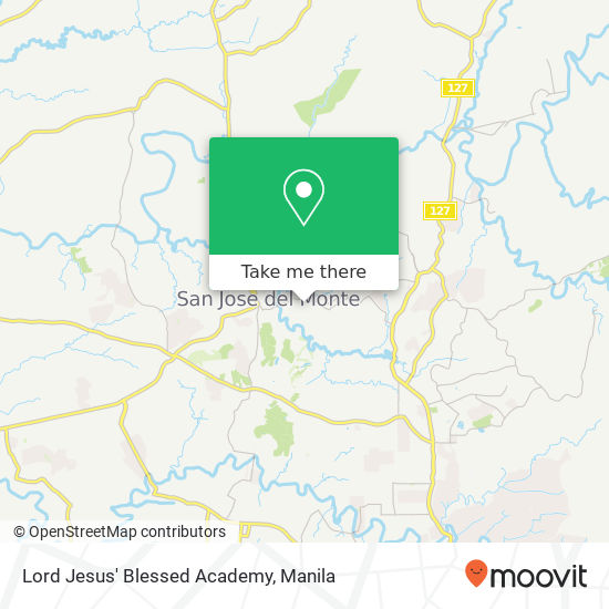 Lord Jesus' Blessed Academy map