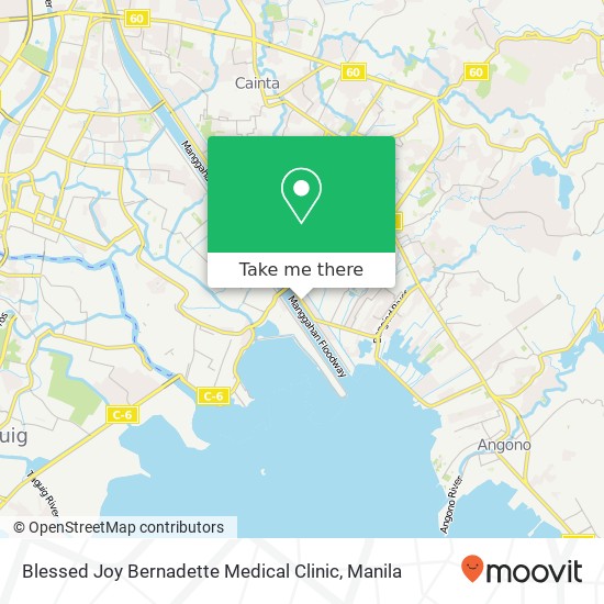 Blessed Joy Bernadette Medical Clinic map