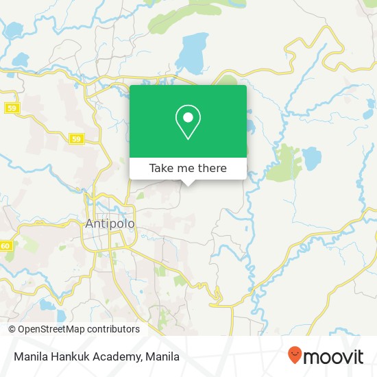 Manila Hankuk Academy map