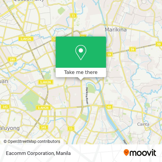 Eacomm Corporation map