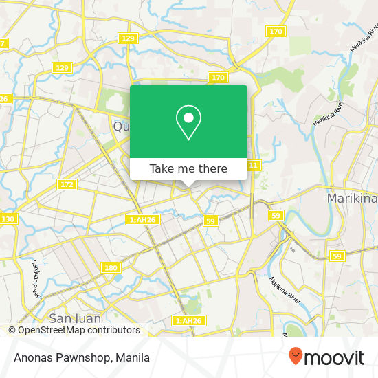 Anonas Pawnshop map