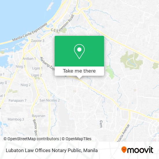 Lubaton Law Offices Notary Public map