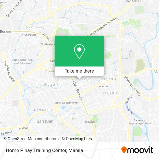Home Pinay Training Center map