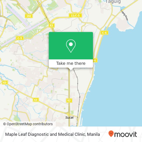 Maple Leaf Diagnostic and Medical Clinic map