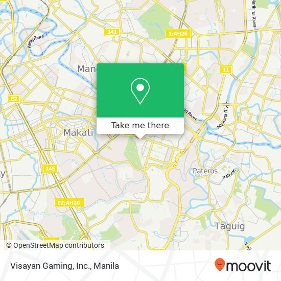 Visayan Gaming, Inc. map