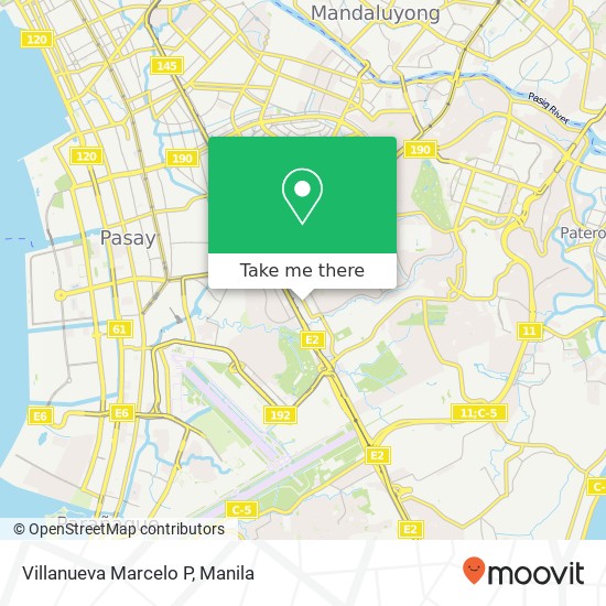 Villanueva Marcelo P map