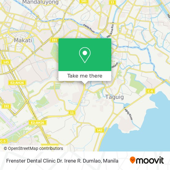 Frenster Dental Clinic Dr. Irene R. Dumlao map