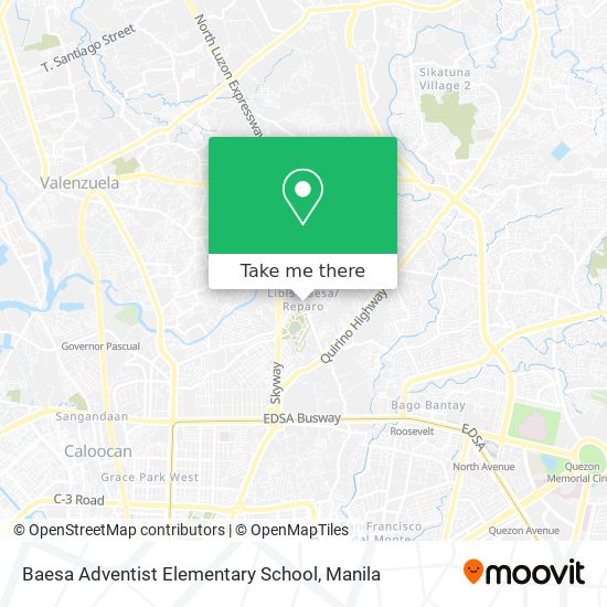 Baesa Adventist Elementary School map