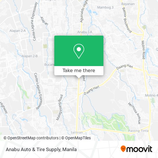 Anabu Auto & Tire Supply map