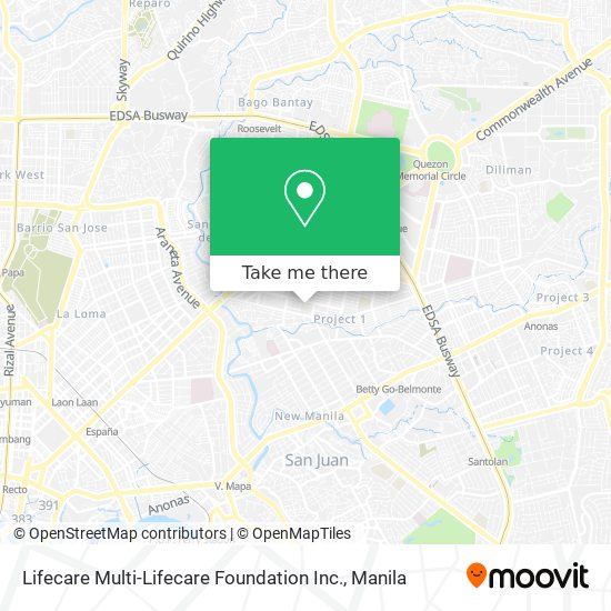 Lifecare Multi-Lifecare Foundation Inc. map