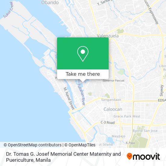 Dr. Tomas G. Josef Memorial Center Maternity and Puericulture map