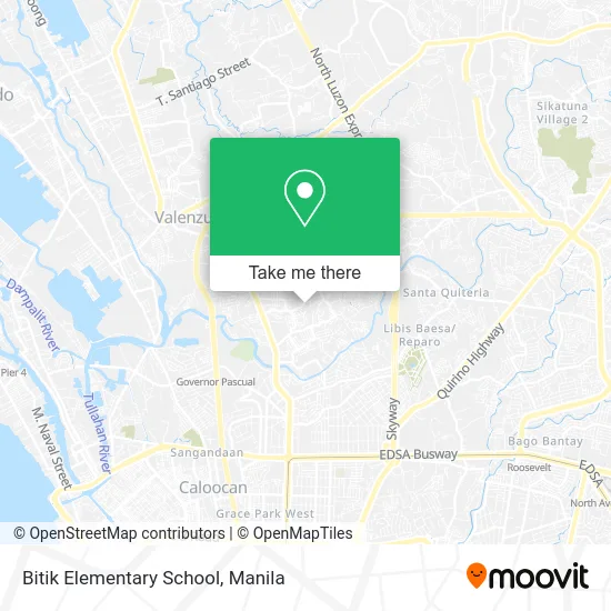 Bitik Elementary School map