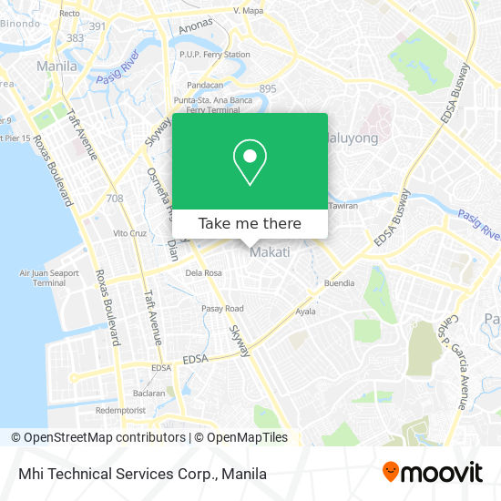 Mhi Technical Services Corp. map