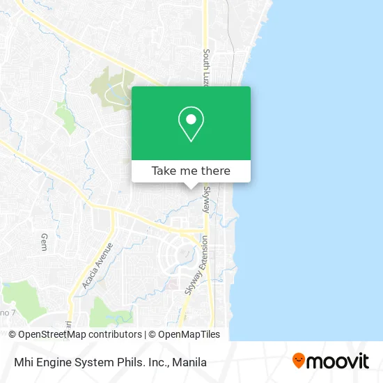 Mhi Engine System Phils. Inc. map