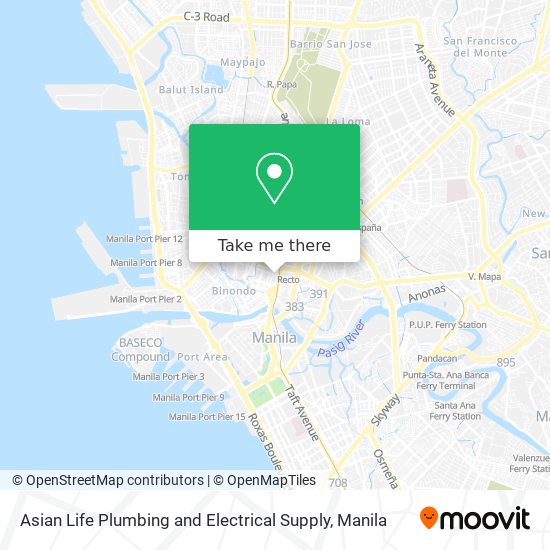 Asian Life Plumbing and Electrical Supply map