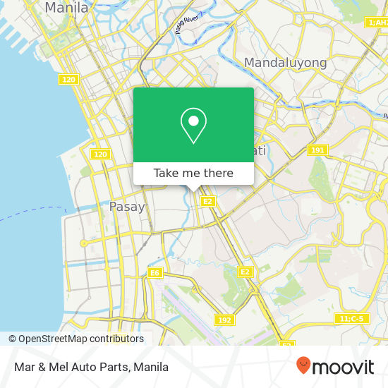 Mar & Mel Auto Parts map