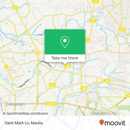 Saint Mark Ln map