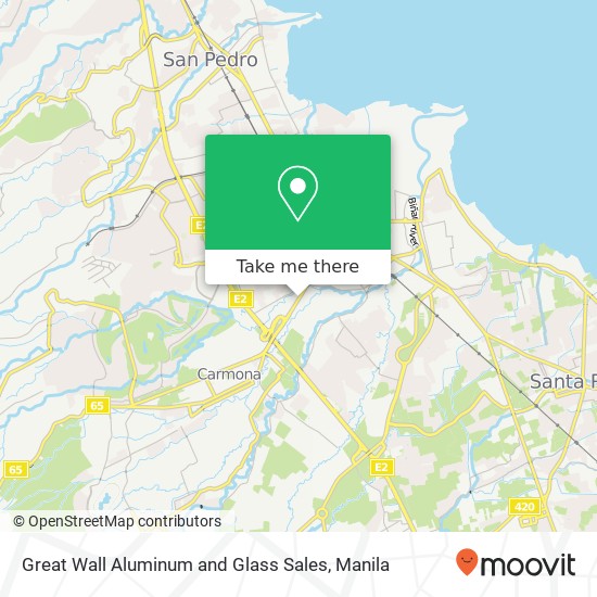 Great Wall Aluminum and Glass Sales map