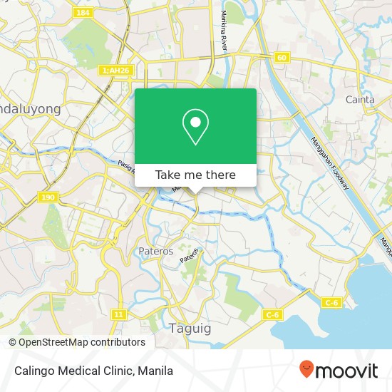 Calingo Medical Clinic map