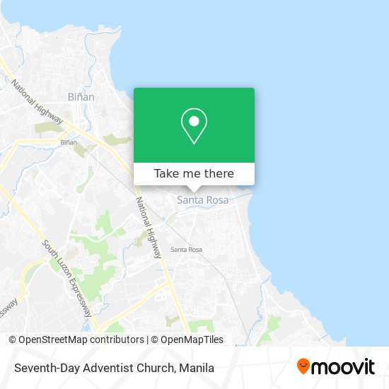 Seventh-Day Adventist Church map