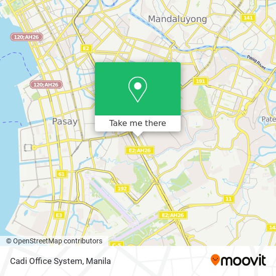 Cadi Office System map