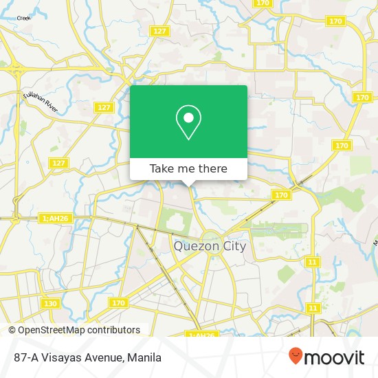87-A Visayas Avenue map
