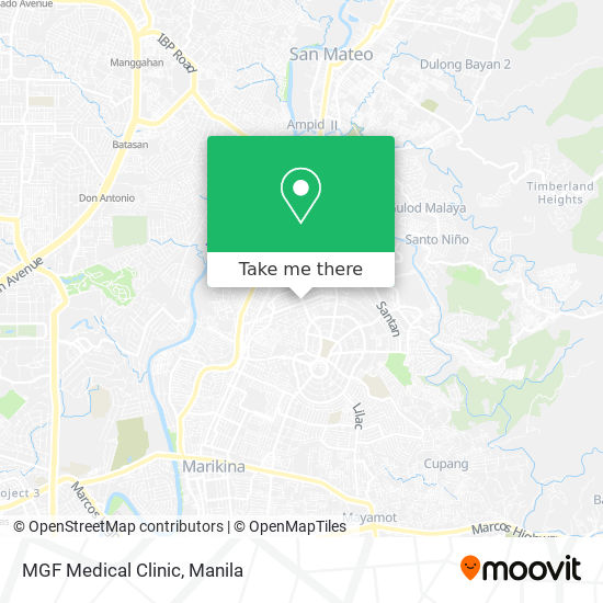 MGF Medical Clinic map