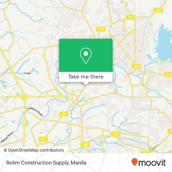 Rolim Construction Supply map
