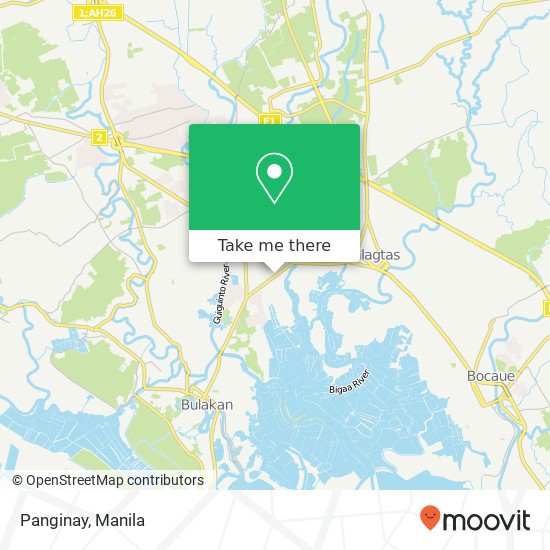 Panginay map