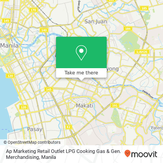 Ap Marketing Retail Outlet LPG Cooking Gas & Gen. Merchandising map